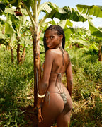 Soleya Knitkini Bottom / Khaki & Sage