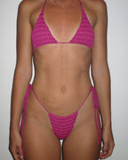 Shell Bottom / Fuchsia Tonal