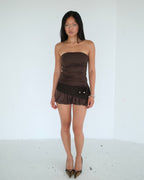 Bubble Playsuit / Brun
