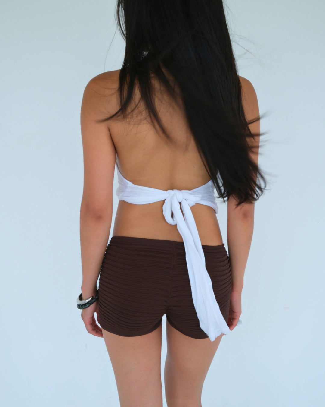 Cheri Mini Shorts / Cacao